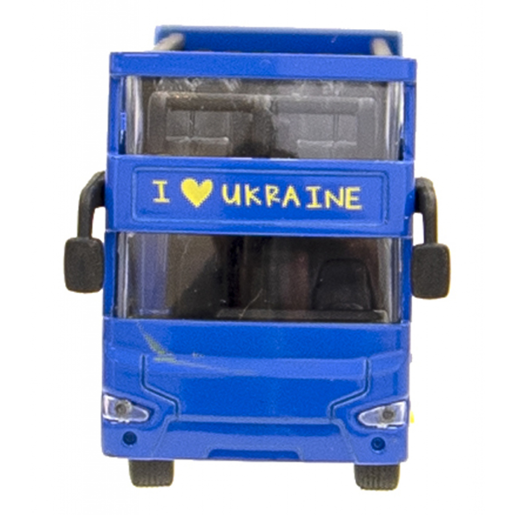 Спецтехніка Технопарк Двоповерховий автобус Україна (SB-16-21-UKR) - зображення 7
