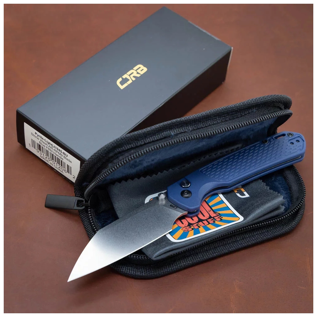 Ніж CJRB Pyrite Light FRN Blue (J1945-BU) - зображення 11