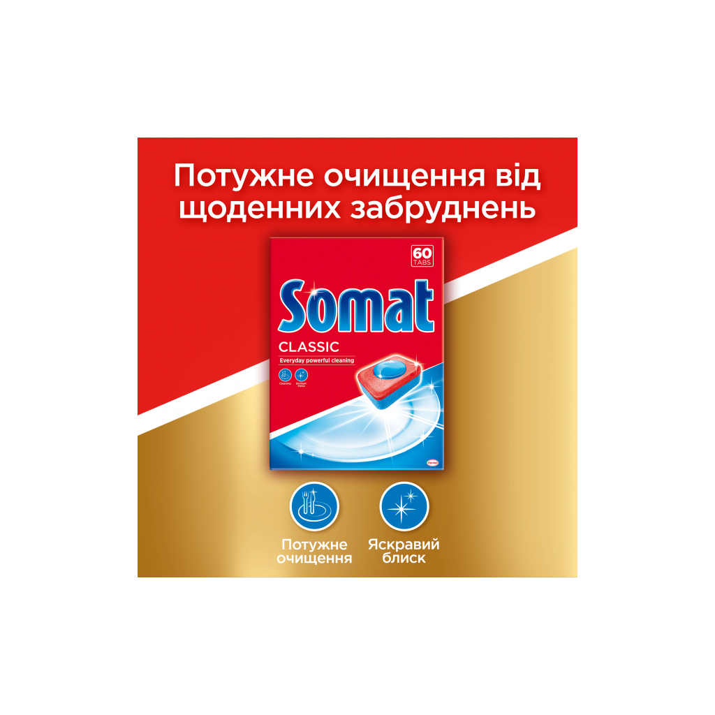 Таблетки для посудомийних машин Somat Classic 57 шт. (9000101535037) - зображення 2