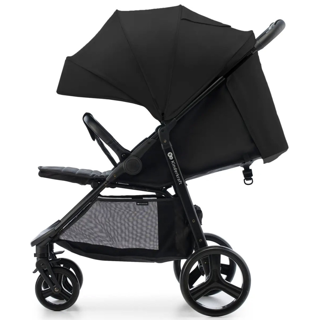 Коляска Kinderkraft Rine Classic Black (KSRINE00BLK0000) (5902533922147) - зображення 4