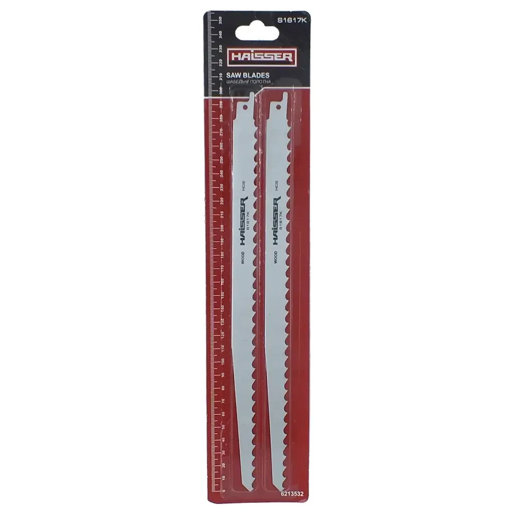 Полотно HAISSER сабельне - S 1617 K н-р 2шт (43532) - зображення 1