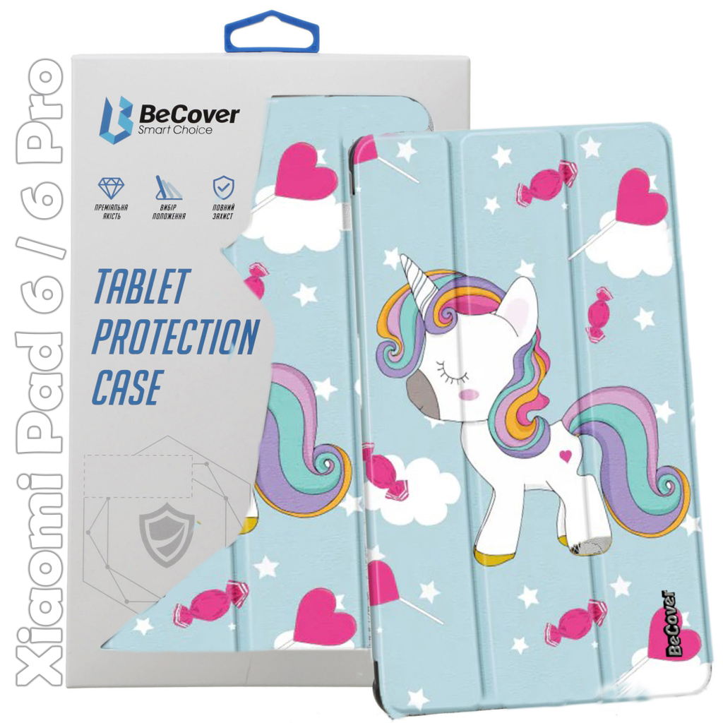 Чохол до планшета BeCover Smart Case Xiaomi Mi Pad 6 / 6 Pro 11" Unicorn (709508) - зображення 1