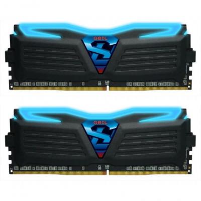 Модуль пам'яті для комп'ютера DDR4 8GB (2x4GB) 2800 MHz Super Luce Geil (GLB48GB2800C16DC) - зображення 1