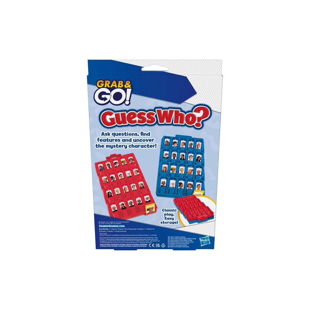 Настільна гра Hasbro дорожня Вгадай хто? (F8257) - зображення 1