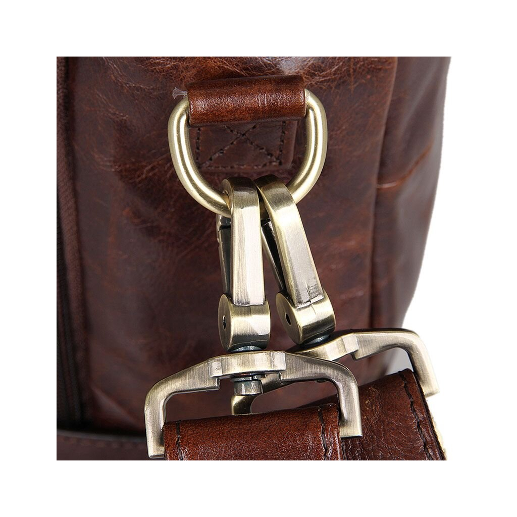 Сумка Vintage Коричнева (14590) - зображення 10