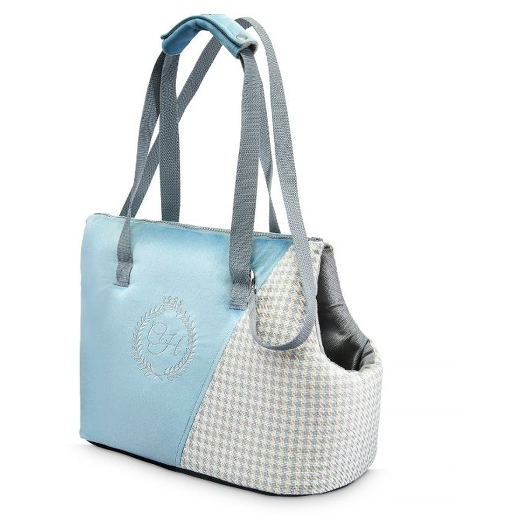 Переноска для тварин Chloe's Home Porto 43x27x17 см синя (CLH1257) - зображення 1