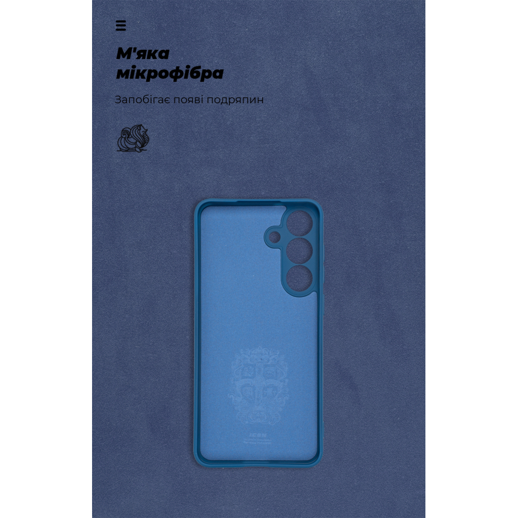 Чохол до мобільного телефона Armorstandart ICON Samsung S25 FE 5G Dark Blue (ARM87039) - зображення 4