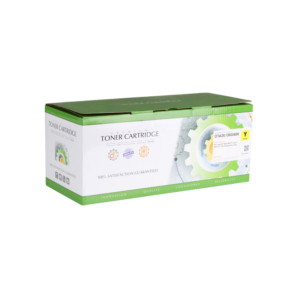 Картридж Static Control HP CF362X (508X), Canon 040H yellow (002-01-RF362X) - зображення 2