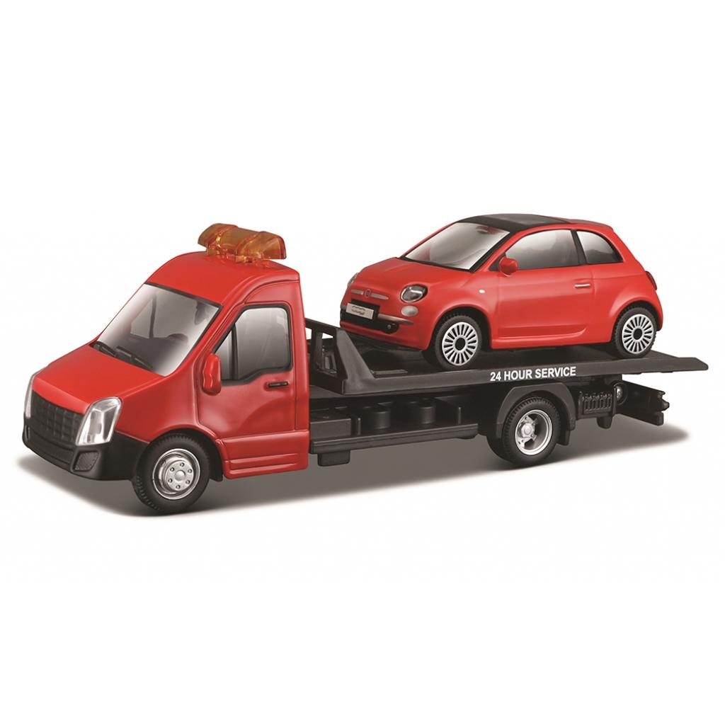 Спецтехніка Bburago автоперевізник з автомоделлю Fiat (18-31402) - зображення 1