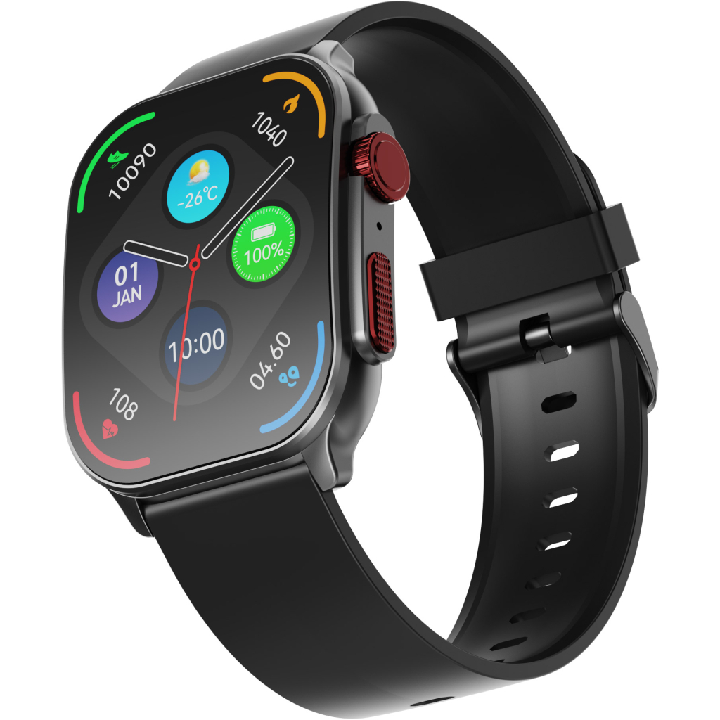 Смарт-годинник iMiki Frame 2 Black (ESW-Frame 2-B) - зображення 3