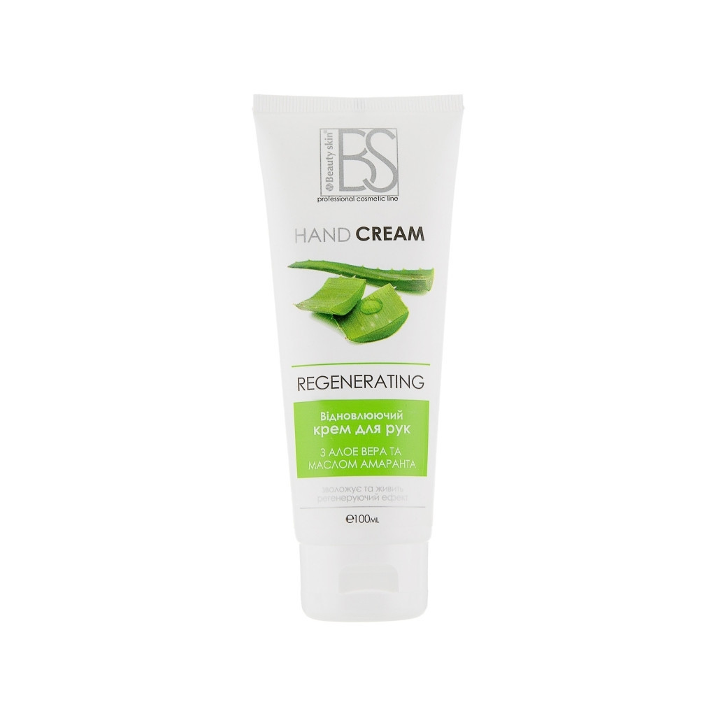 Крем для рук Beauty Skin Відновлювальний з алое вера і олією амаранта 100 мл (4820176190710) - изображение 1
