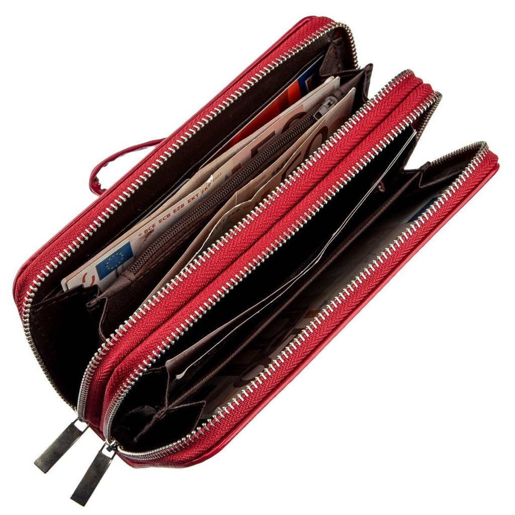 Гаманець Kivi З екошкіри Рожевий (19054) - зображення 3