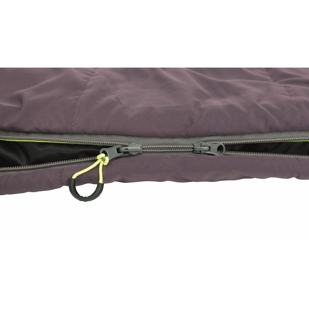 Спальний мішок Outwell Contour Reversible +2C Dark Purple Right (928753) - зображення 9