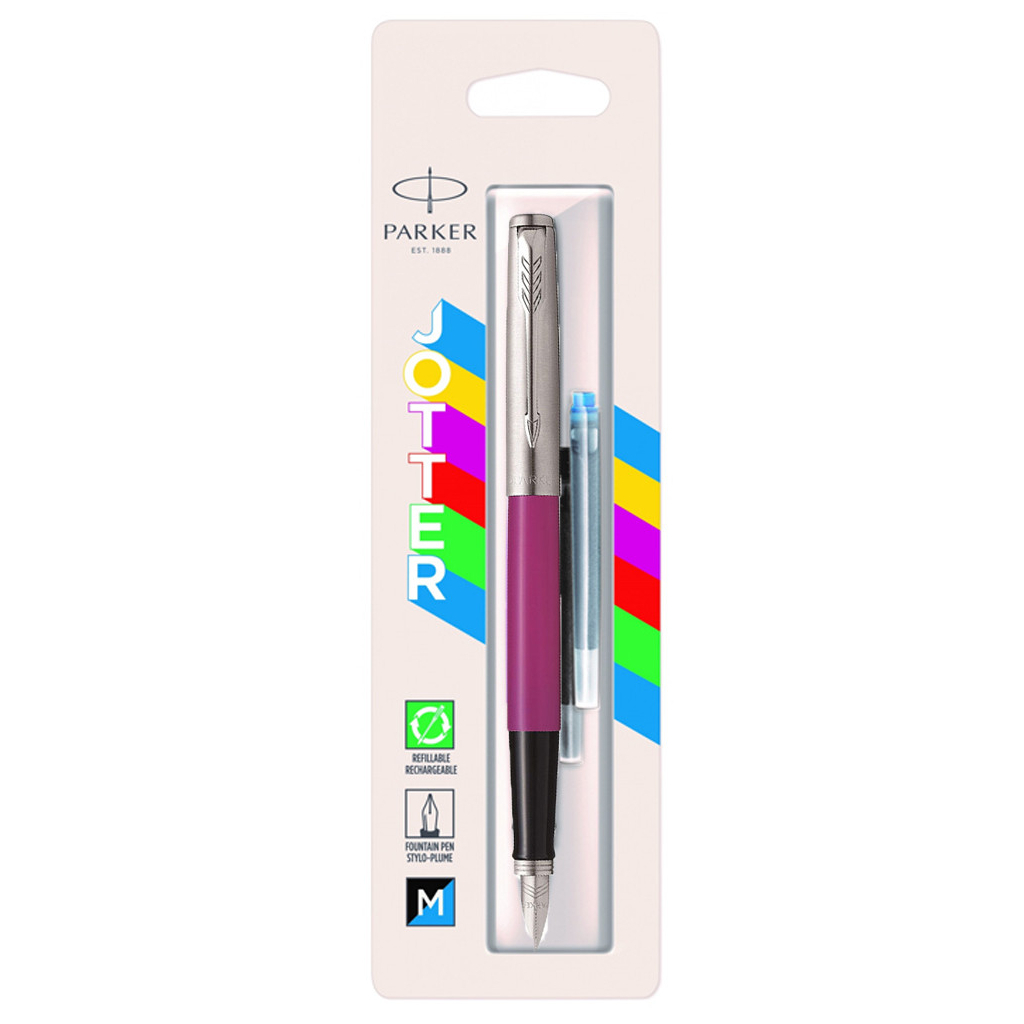 Ручка пір'яна Parker JOTTER 17 Original Magenta CT FP M блистер (15 516) - изображение 1