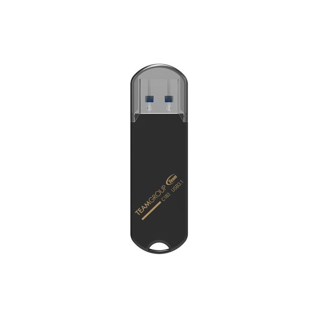 USB флеш накопичувач Team 32GB C183 Black USB 3.1 (TC183332GB01) - зображення 1