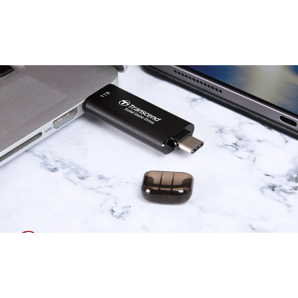 Накопичувач SSD USB 3.2 512GB Transcend (TS512GESD310C) - зображення 5