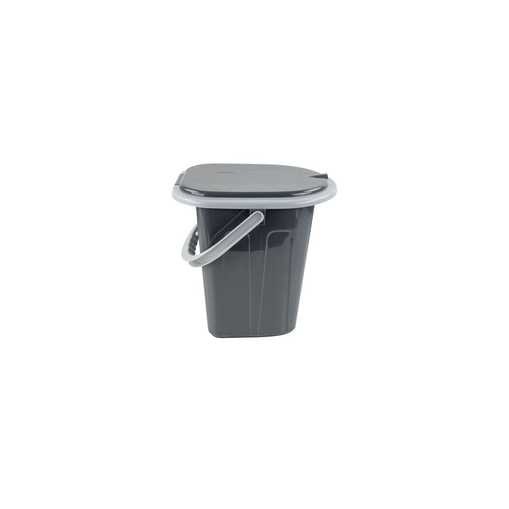 Відро-туалет Bo-Camp Portable Toilet Square 20 Liters Grey (5502820) (DAS303293) - изображение 7