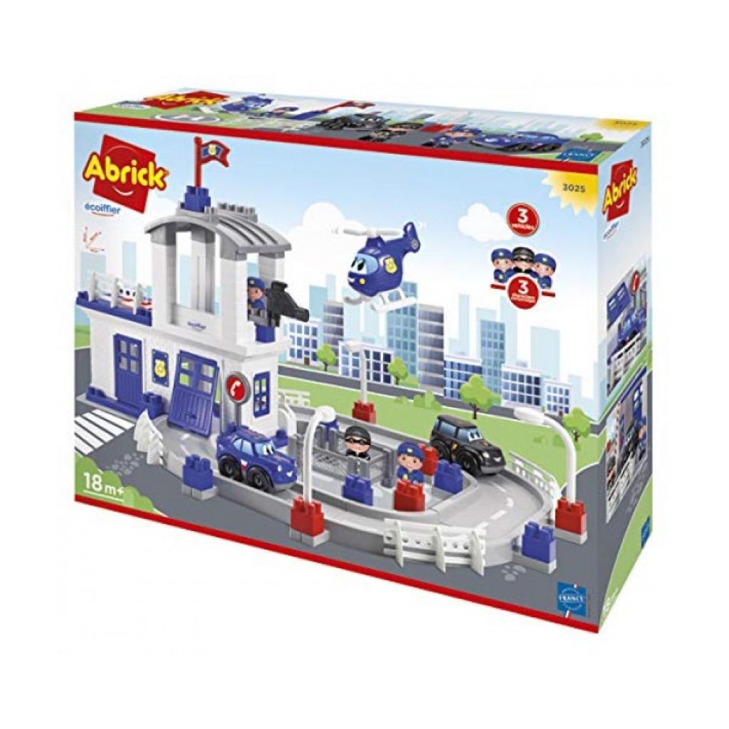 Конструктор Ecoiffier Поліцейська станція з вартовою баштою та гвинтокрилом (003025) - зображення 1