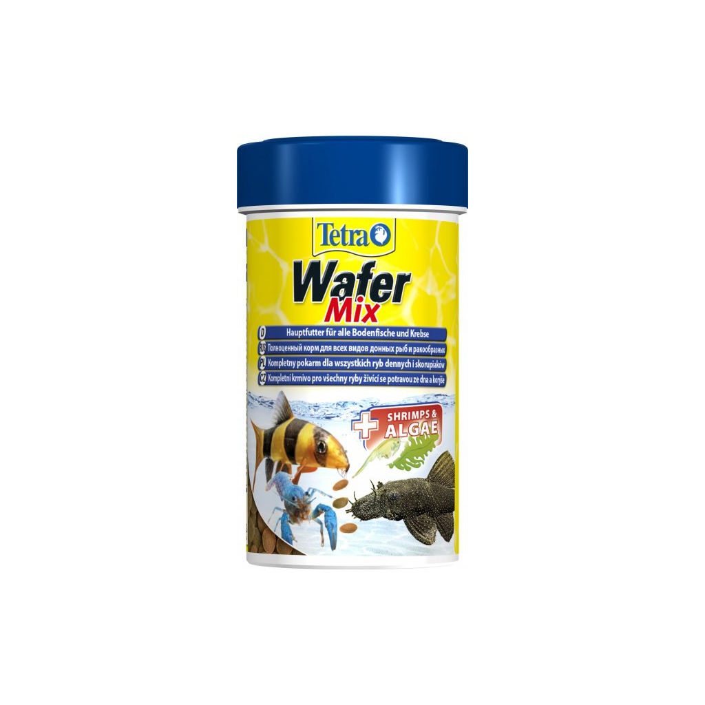 Корм для риб Tetra Wafer Mix в гранулах 100 мл (4004218140066) - зображення 1