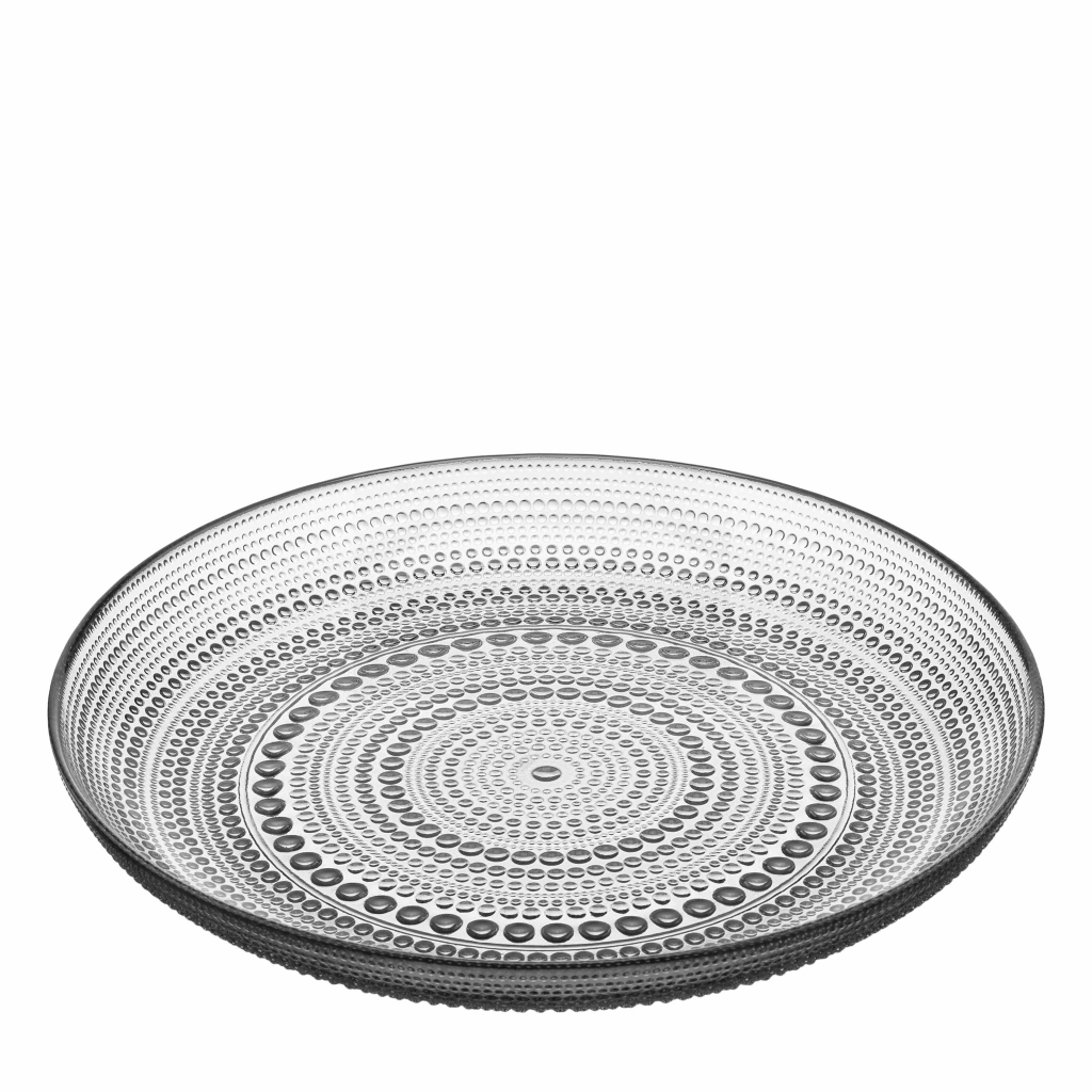 Тарілка Ardesto Verbena, 24.5см, скло, сірий (AR5034) - зображення 3