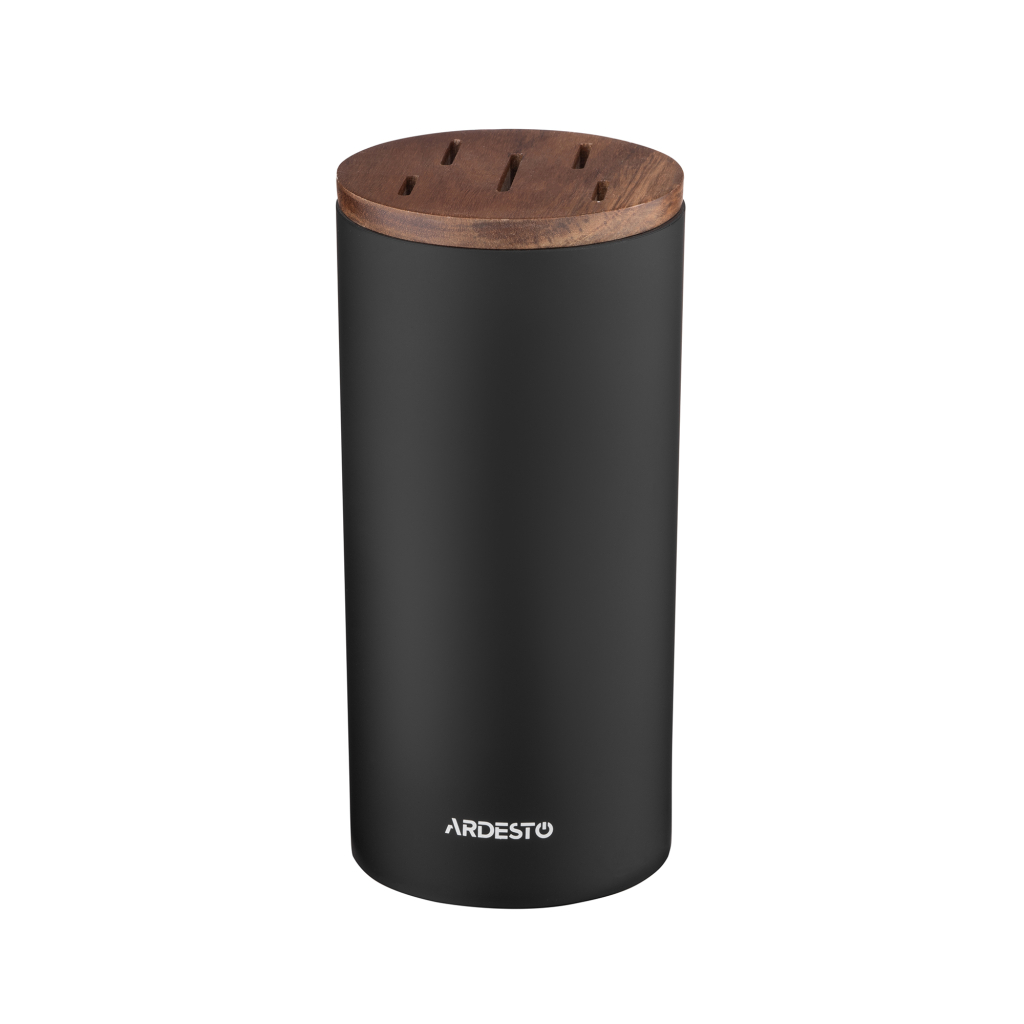 Набір ножів Ardesto Gemini, 6 предметів, нержавіюча сталь, пластик, чорний (AR2105BL) - зображення 3