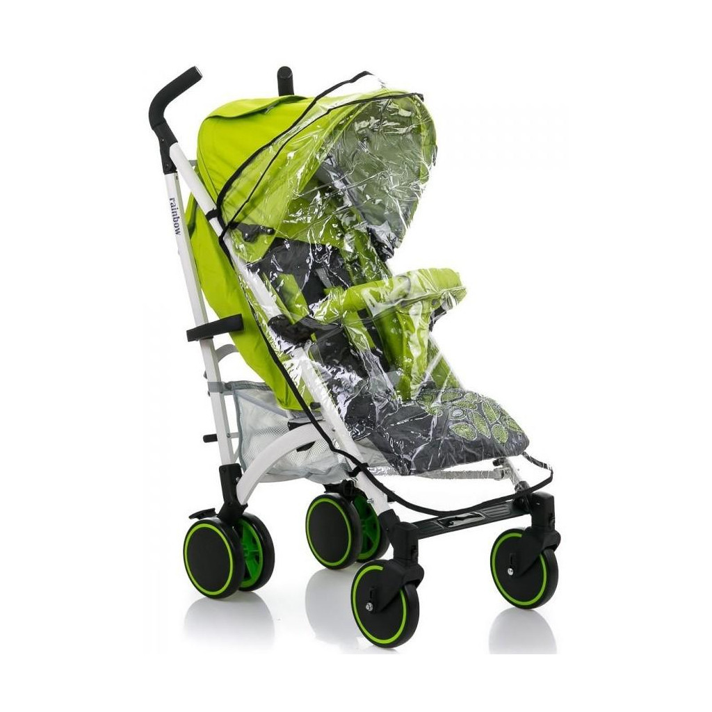 Коляска BabyHit Rainbow D200 Green Grey (30 195) - зображення 10
