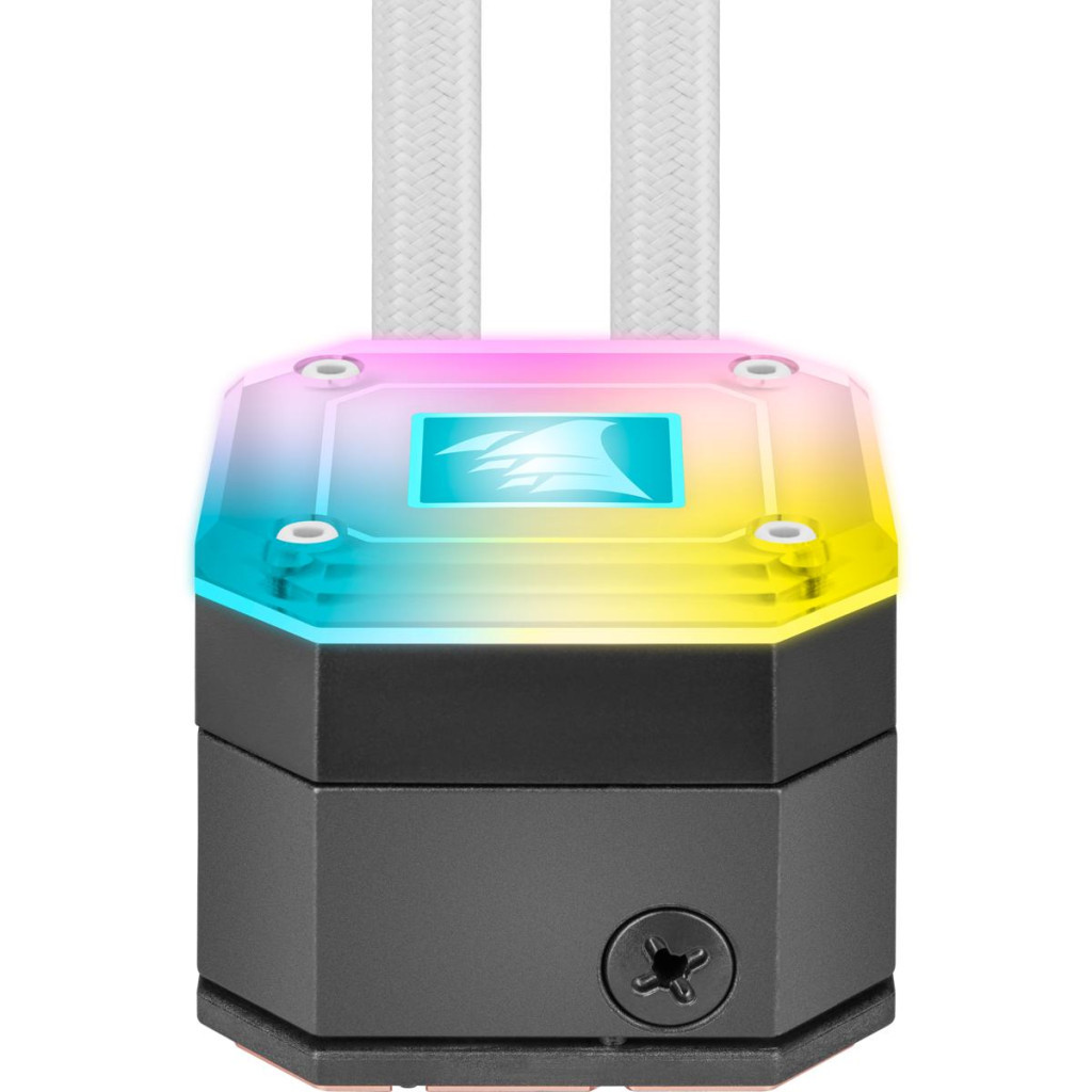 Система рідинного охолодження Corsair iCUE H100i Elite Capellix RGB White (CW-9060050-WW) - зображення 12