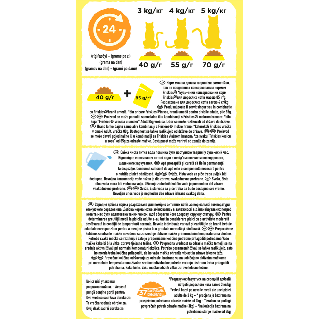 Сухий корм для кішок Purina Friskies Indoor з куркою та овочами 1.5 кг (7613031341887) - зображення 6