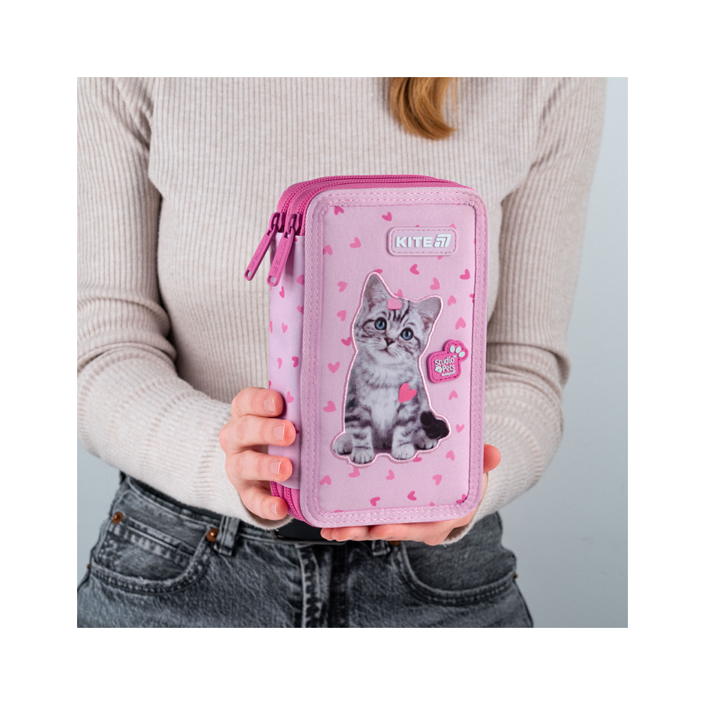 Пенал Kite 623 Studio Pets, 2 відділення (SP25-623) - зображення 7