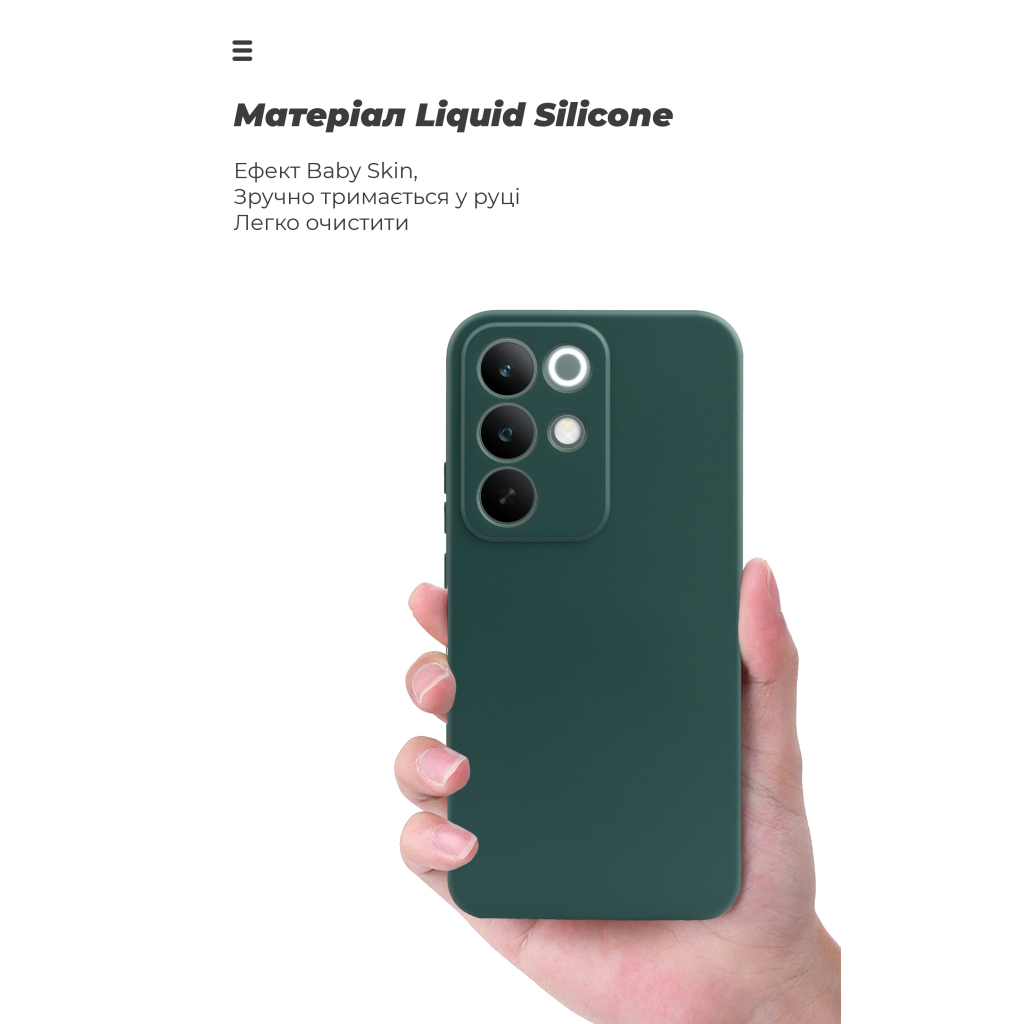Чохол до мобільного телефона Armorstandart ICON Realme C85 Pro 4G Camera cover Dark Green (ARM90035) - зображення 7