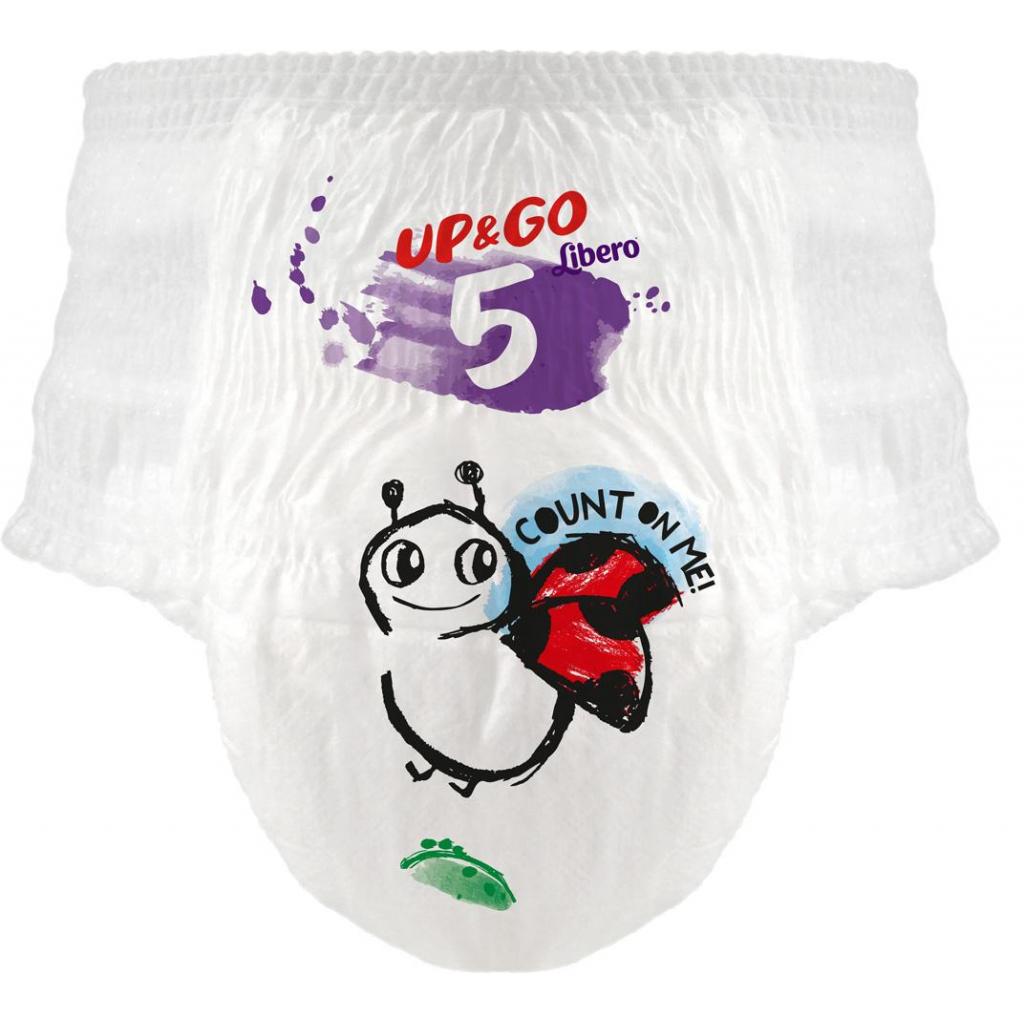 Підгузки Libero Up&Go 5 (10-14 кг) 62 шт (7322540592757) - зображення 3
