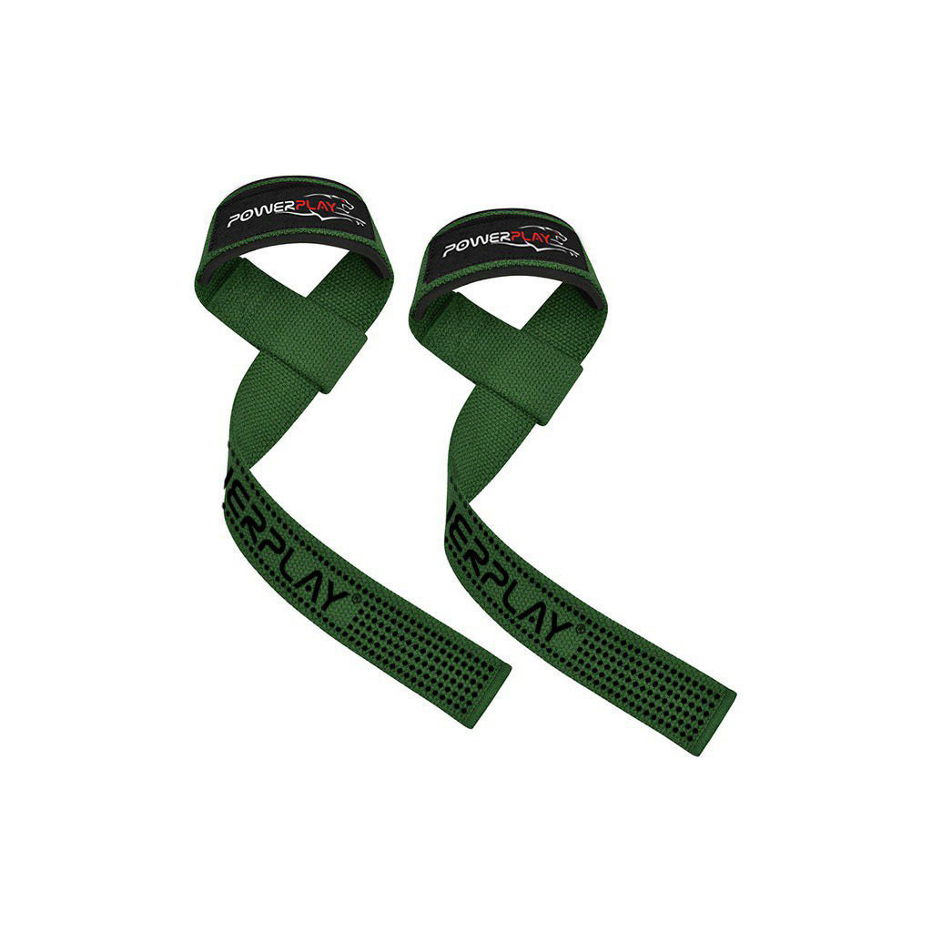 Кистьові лямки PowerPlay 7064 Lifting Gym Straps Зелені (PP_7064_Green) - зображення 3