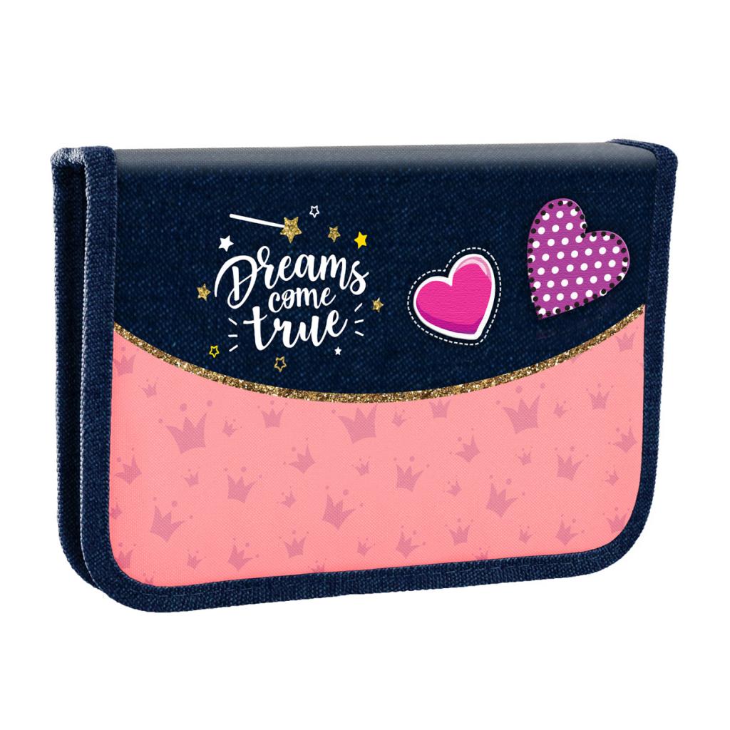 Пенал Yes Dreams твердий одинарний з двома клапанами (532875) - зображення 1