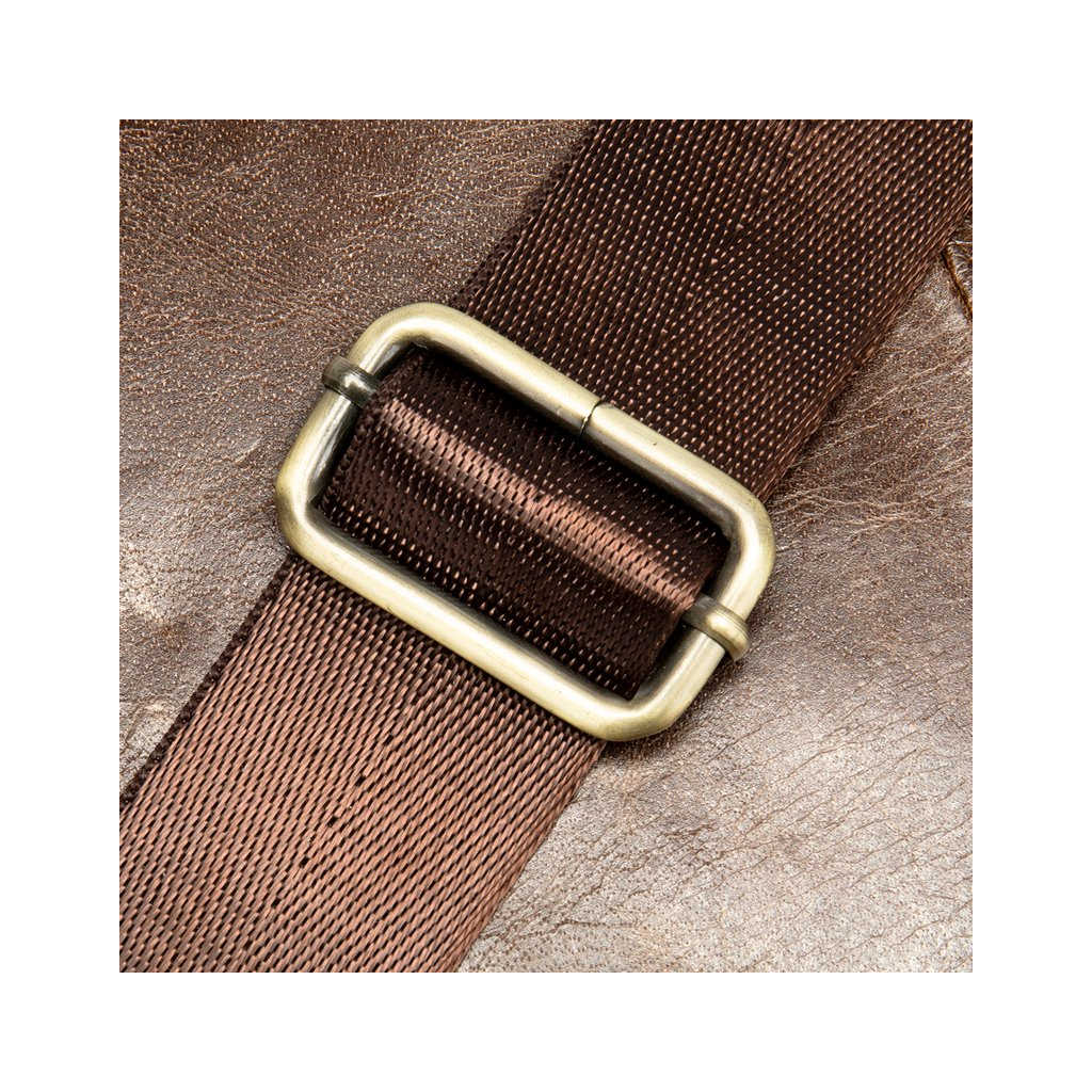 Сумка Vintage З натуральної гладкої шкіри Коричнева (14945) - зображення 9