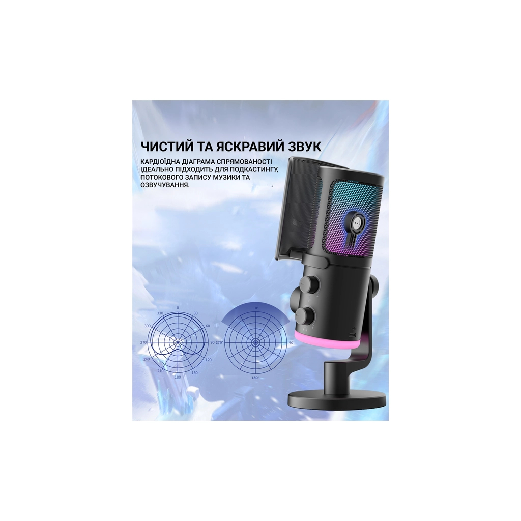 Мікрофон Fifine AM6 USB Black (AM6) - зображення 12