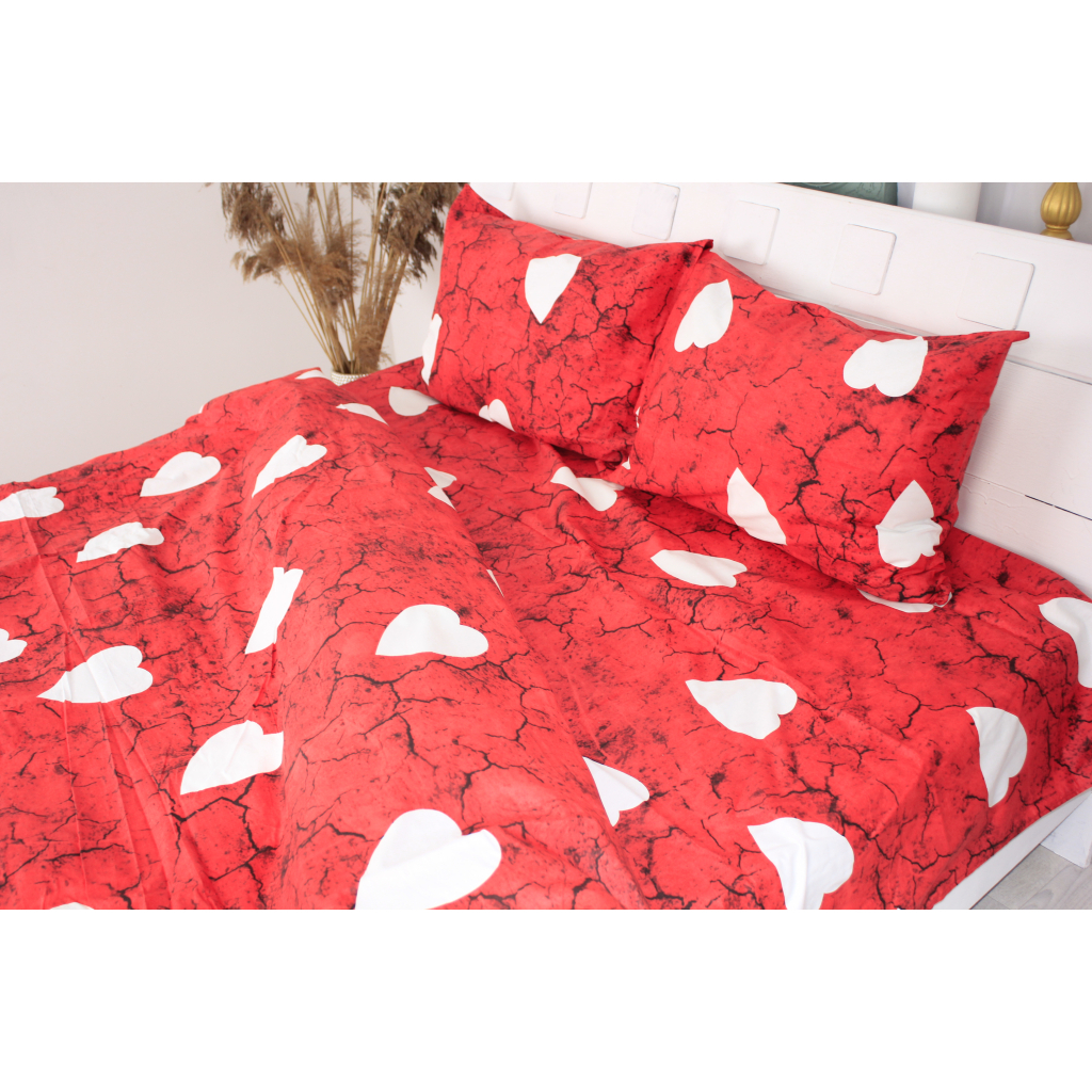 Постільна білизна MirSon Сатин 22-1275 Marble heart Дитяча (2200003570380) - зображення 2