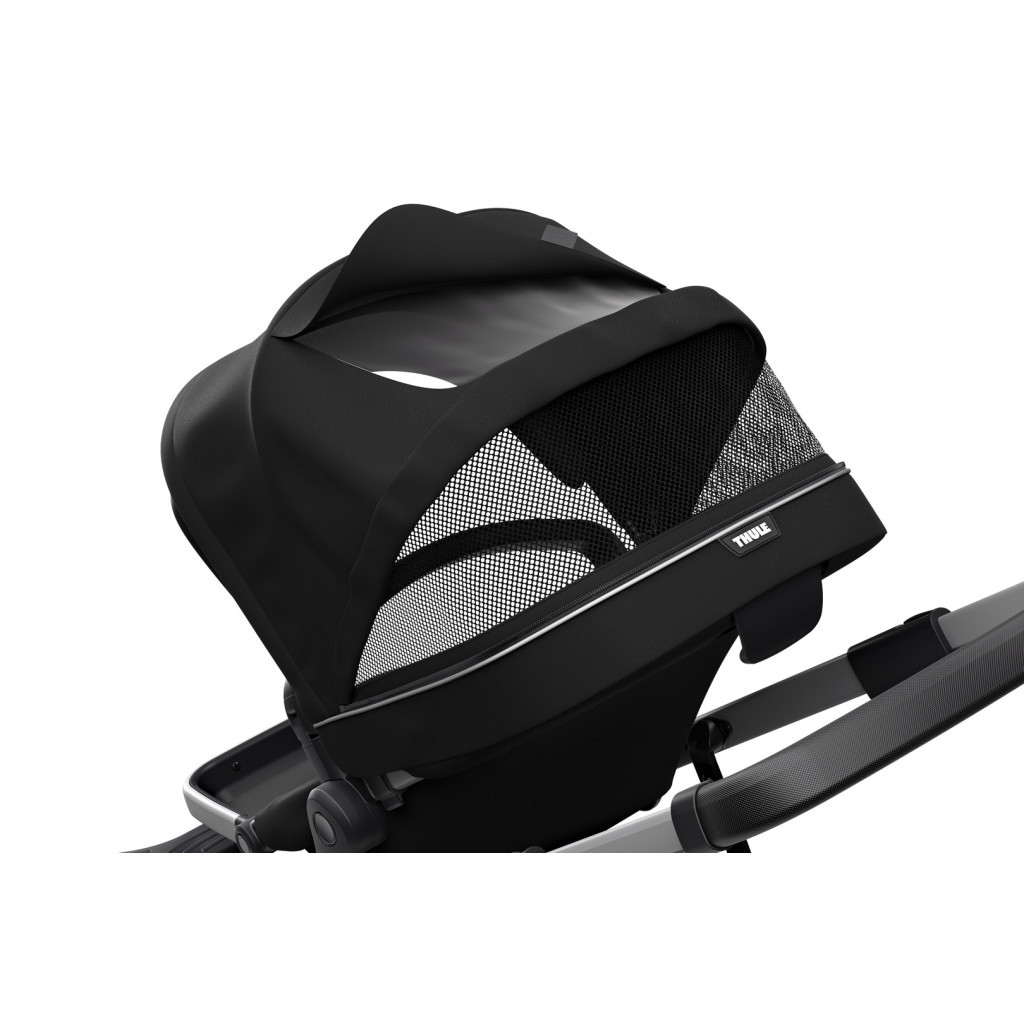 Коляска Thule 2 в 1 Sleek + Bassinet Midnight Black (TH11000007) - зображення 10