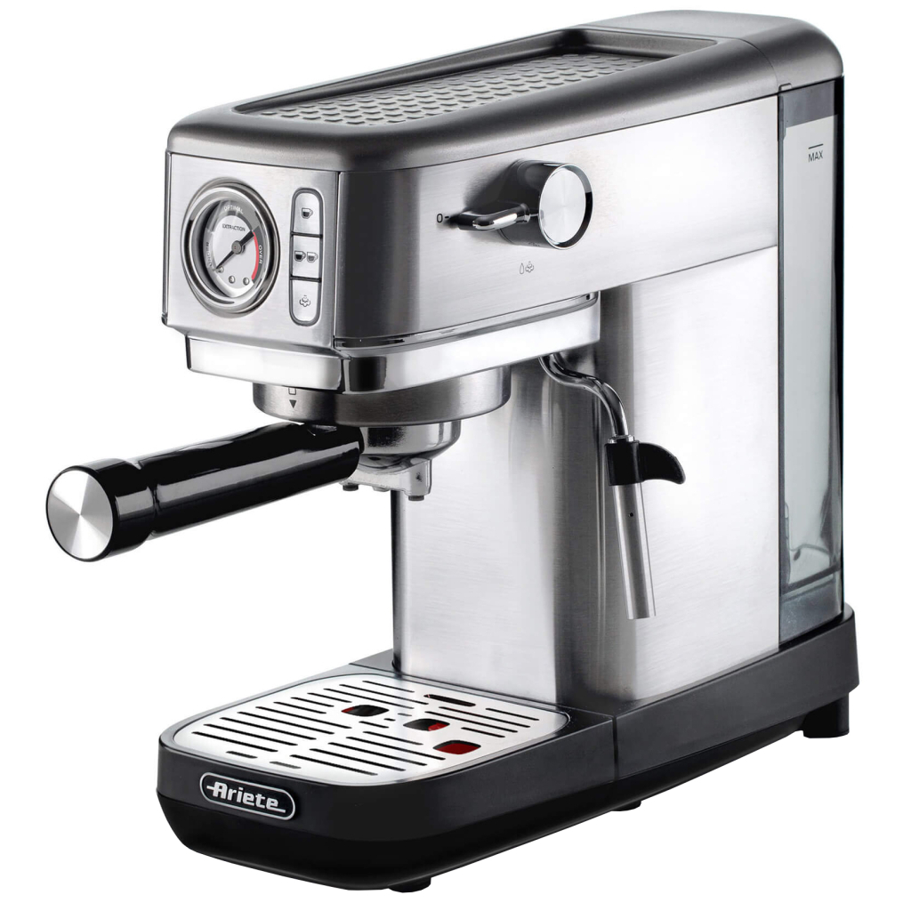 Ріжкова кавоварка еспресо Ariete 1381 Silver (00M138110AR0) - зображення 1