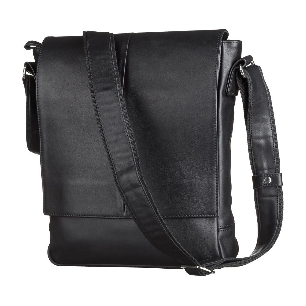 Сумка Shvigel Шкіряна Чорна (00859) - зображення 5