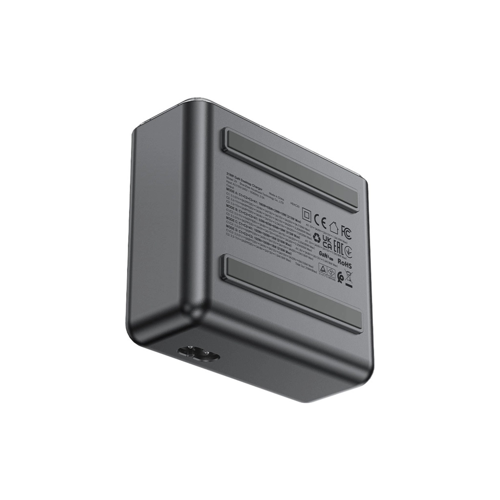 Зарядний пристрій Acefast 4xUSB 218W (3xUSB-C + USB-A) Gan Z4 Fast Charger (6974316282587) - зображення 7