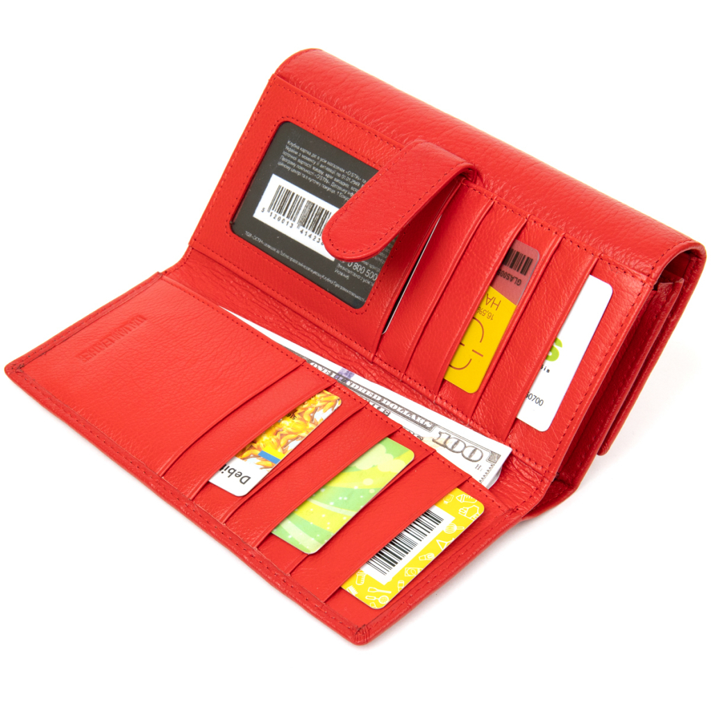 Гаманець ST Leather Червоний (19391) - изображение 5