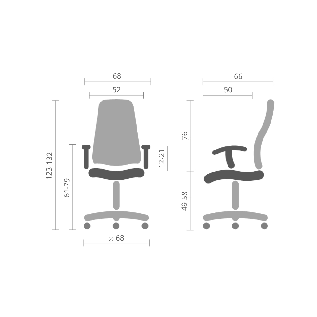 Крісло ігрове Аклас Харлі R OT-R299H Чорний (00130263) - зображення 10