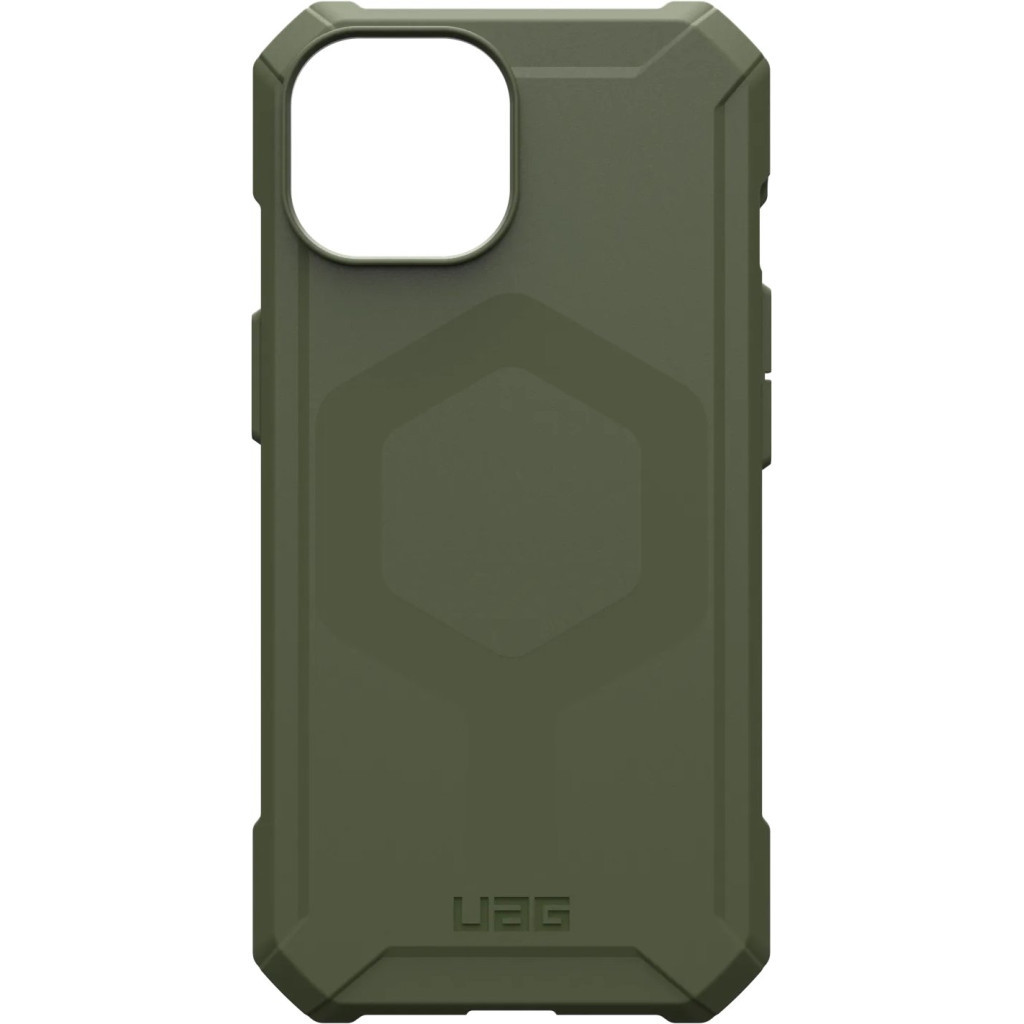 Чохол до мобільного телефона UAG Apple iPhone 15 Essential Armor Magsafe, Olive Drab (114288117272) - зображення 6