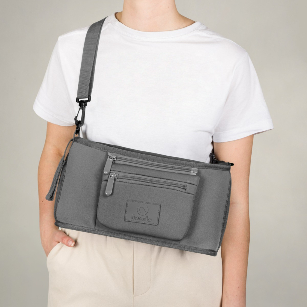 Сумка для мами Lionelo Little Cube Grey Stone (LO-LITTLE CUBE GREY STONE) - зображення 7