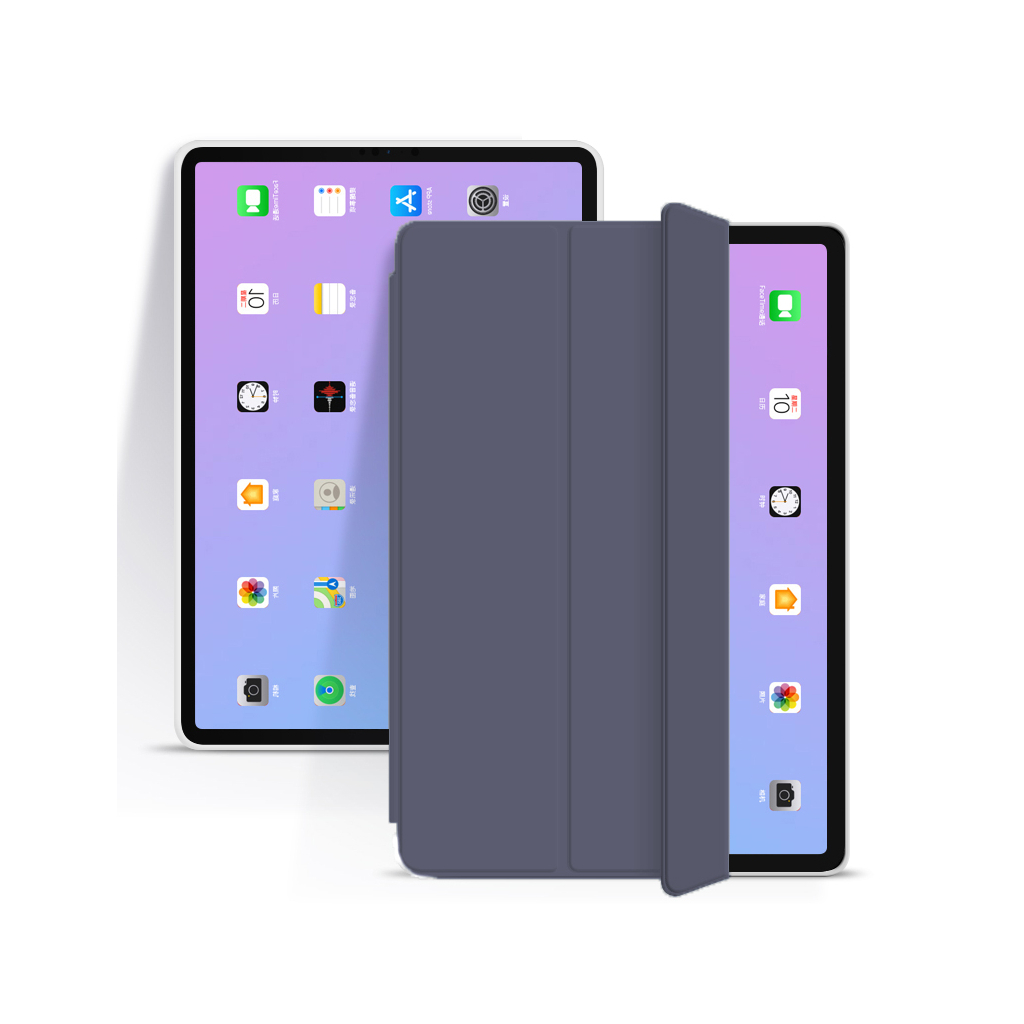 Чохол до планшета BeCover Tri Fold Soft TPU Apple iPad mini 6 2021 Purple (706725) - зображення 4