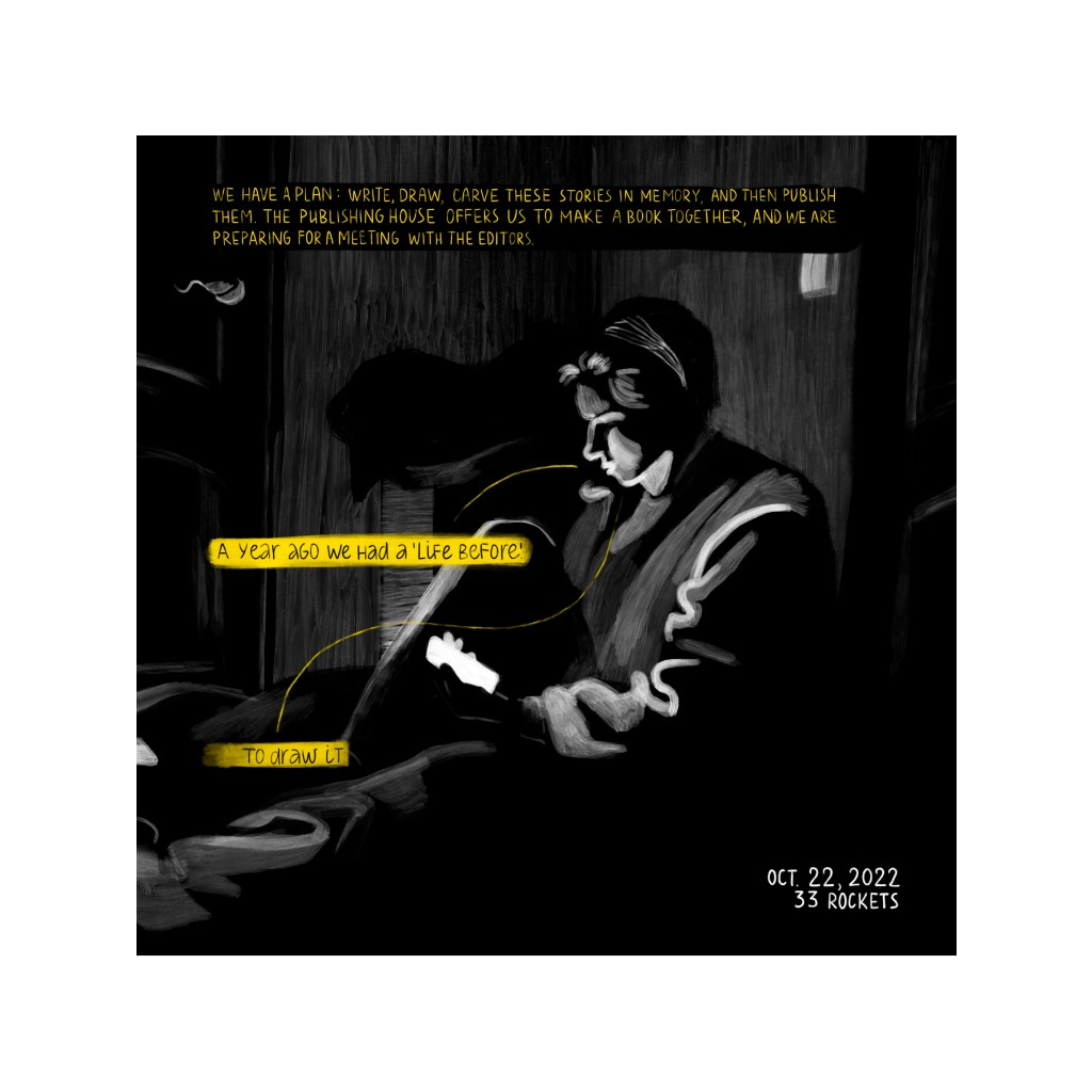 Комікс BLACKOUT. Chronicles of Our Life During Russias War Against Ukraine Yakaboo Publishing (9786178107765) - зображення 5