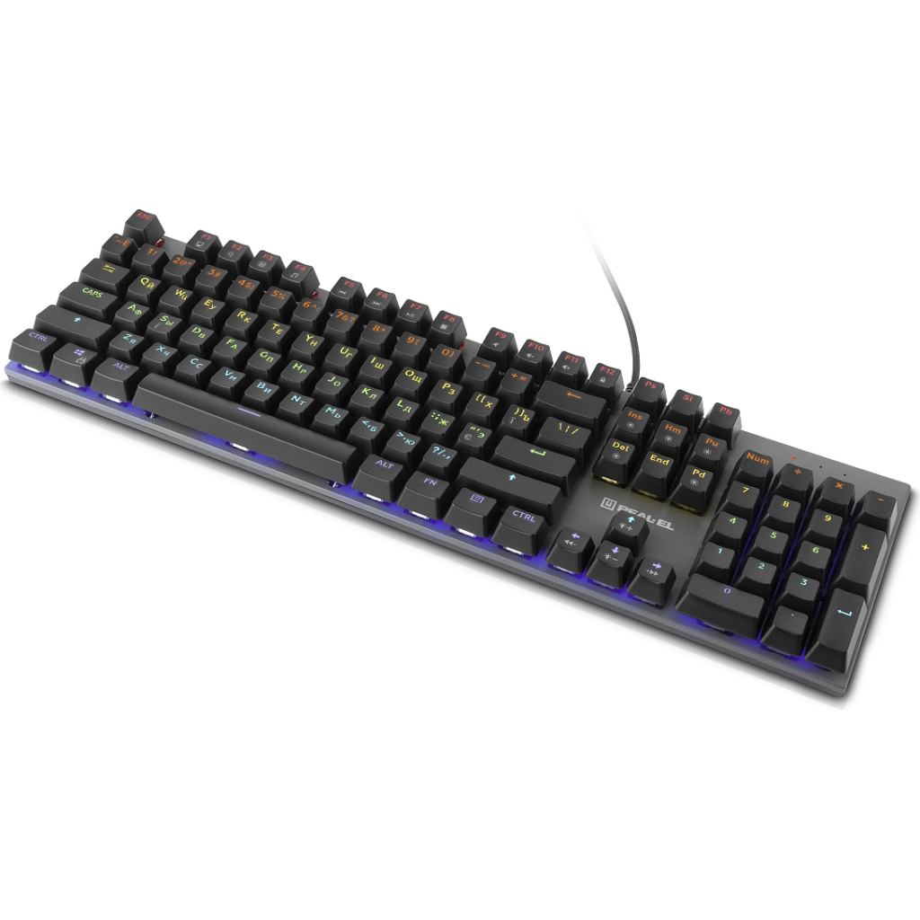 Клавіатура REAL-EL M 13 Grey - зображення 6