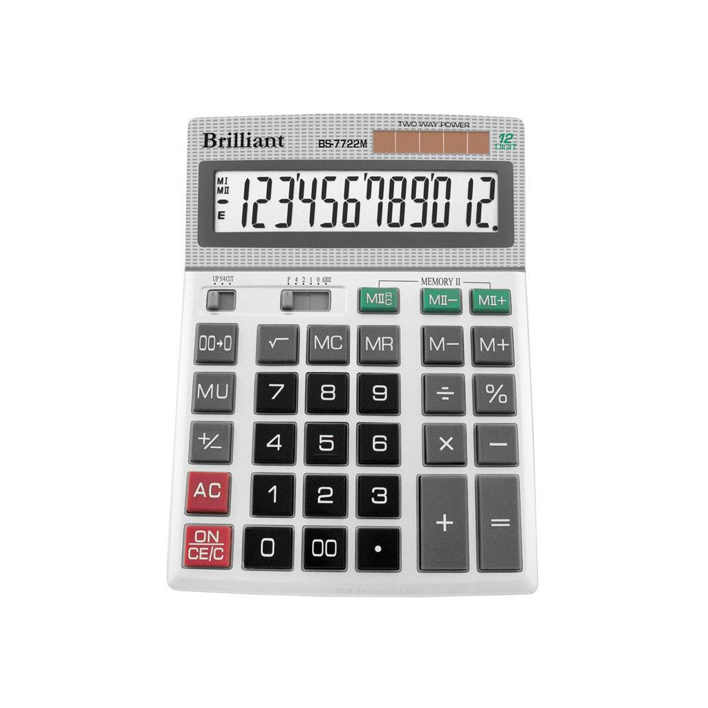 Калькулятор Brilliant BS-7722M - зображення 1