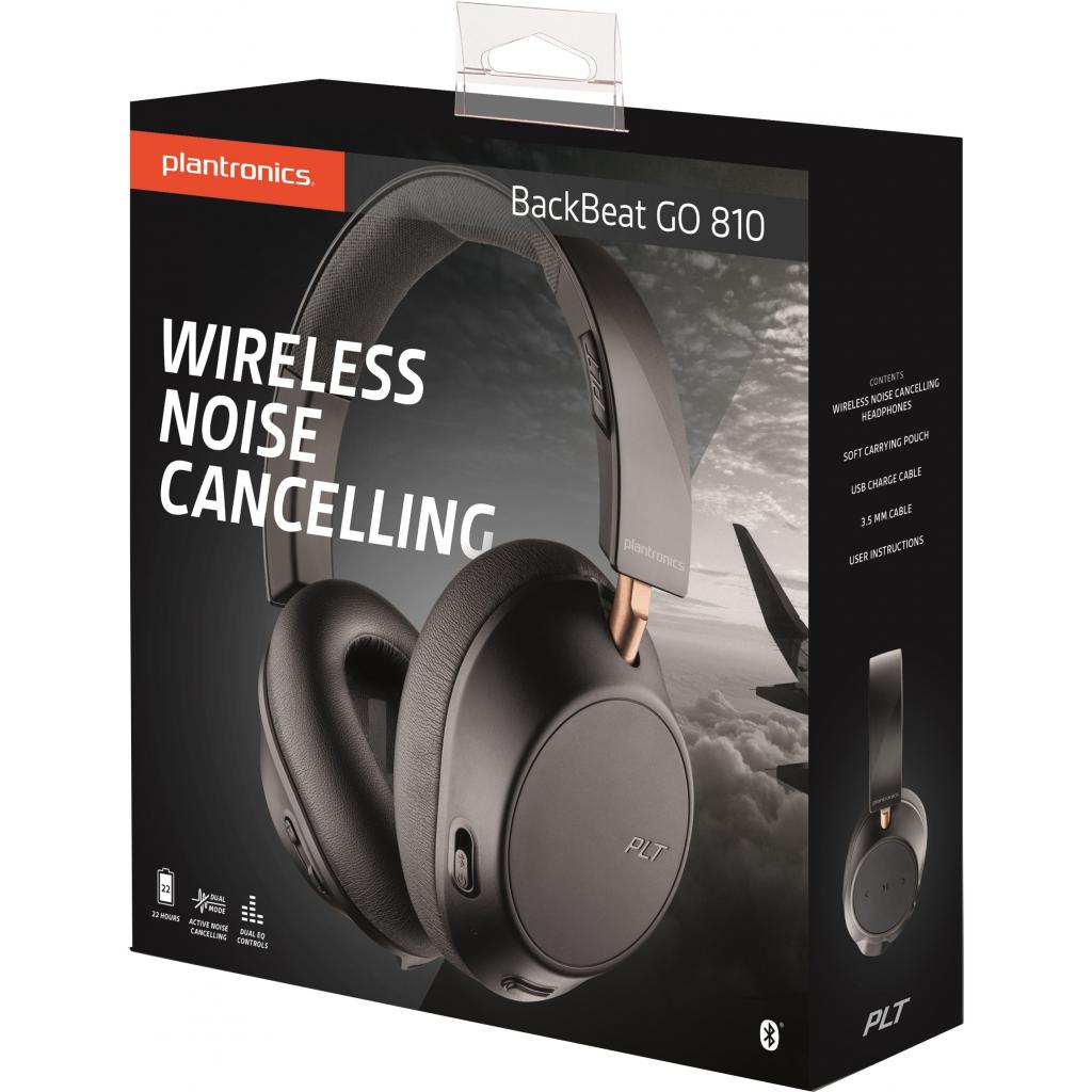 Навушники Plantronics BackBeat GO 810 Graphite Black (211820-99) - зображення 4