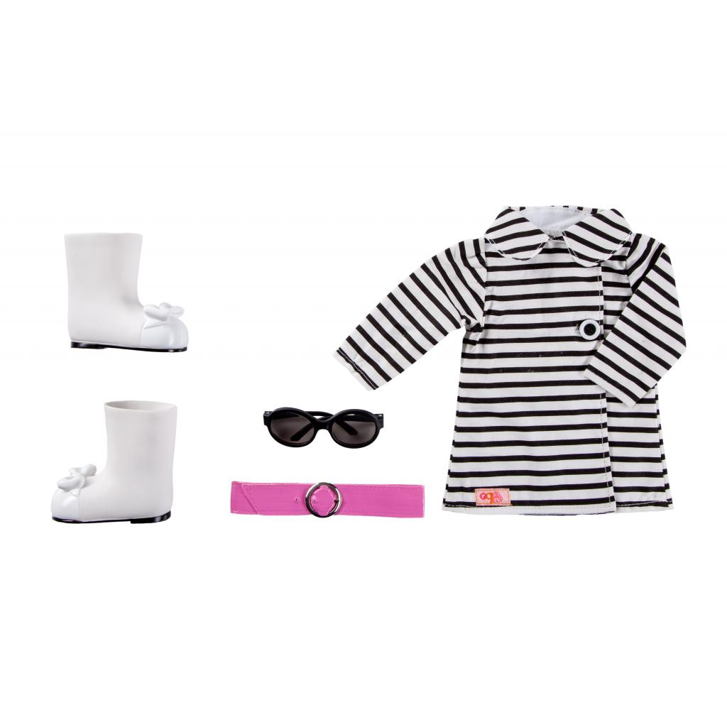 Аксесуар до ляльки Our Generation Смугасте пальто (BD60012Z) - зображення 1